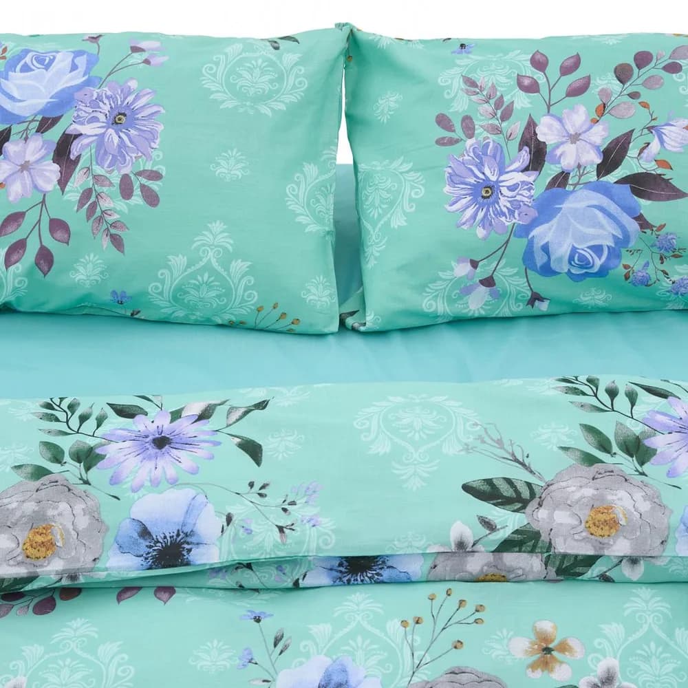 Lenjerie dubla 100% bumbac 4 piese, Spring — miniatură