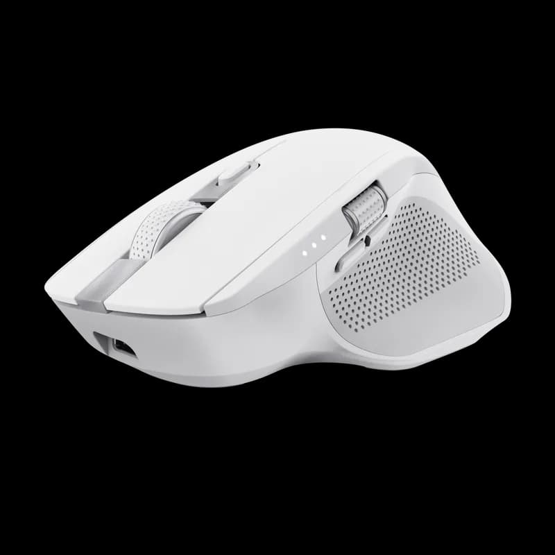 Mouse Wireless Trust Ozaa+, 3200 dpi, Alb — miniatură