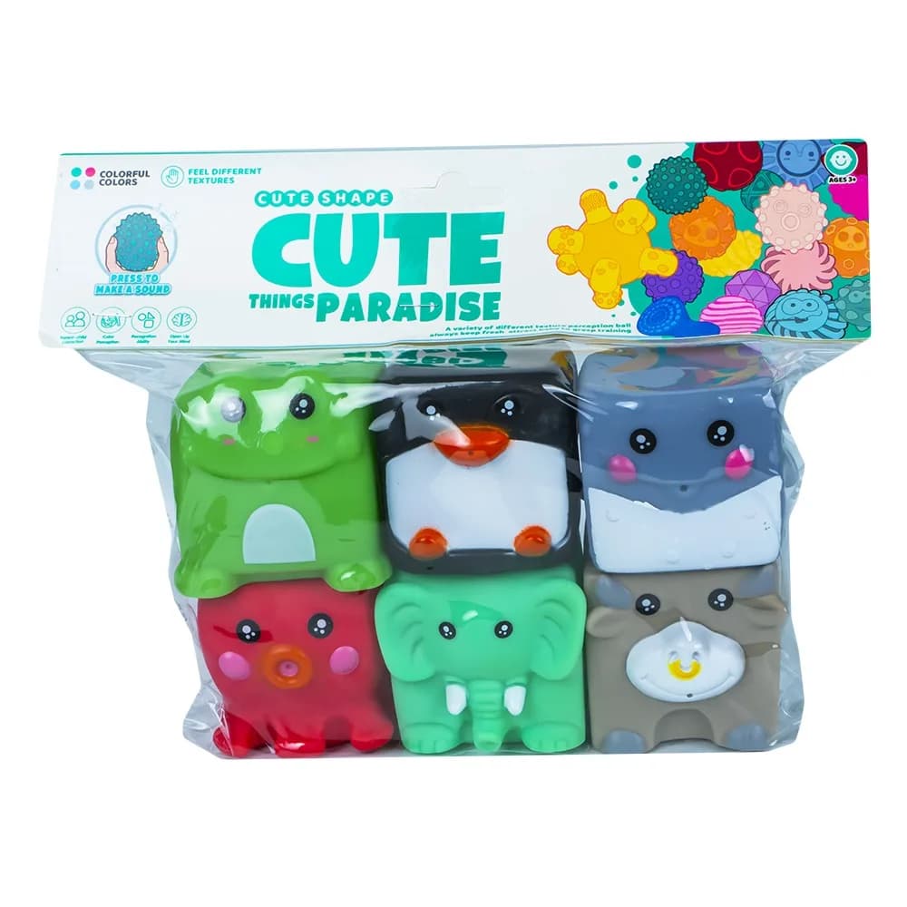 Cuburi pentru bebelusi, Animale — miniatură
