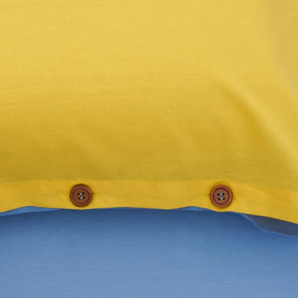 SET DE PAT DUBLU BBC YELLOW/BLUE — miniatură