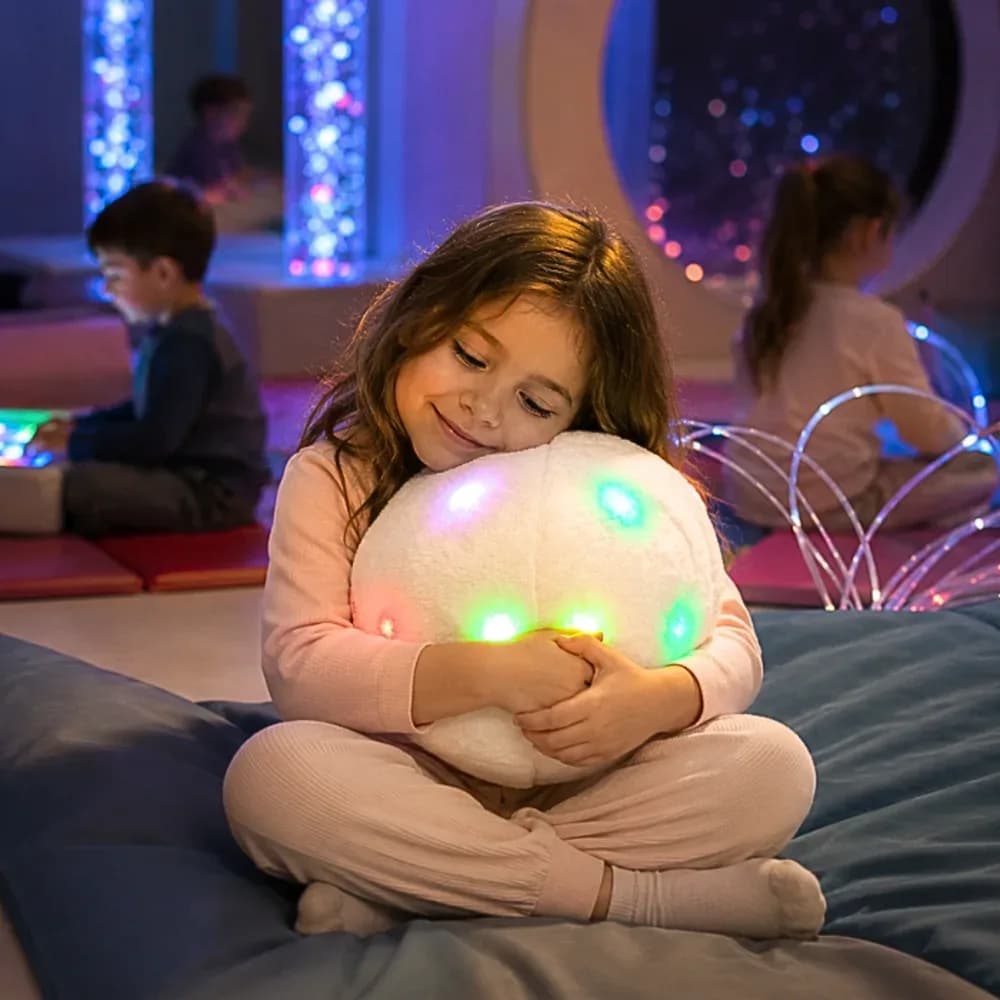 Pernă de Masaj LED – Alb — miniatură