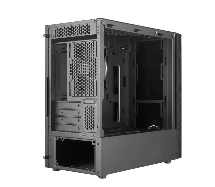 CARCASE Cooler Master MasterBox MB400L w/o ODD TG, U3*2+ Audio single jack,w/rear fan, TG, "MCB-B400L-KGNN-S00" — miniatură