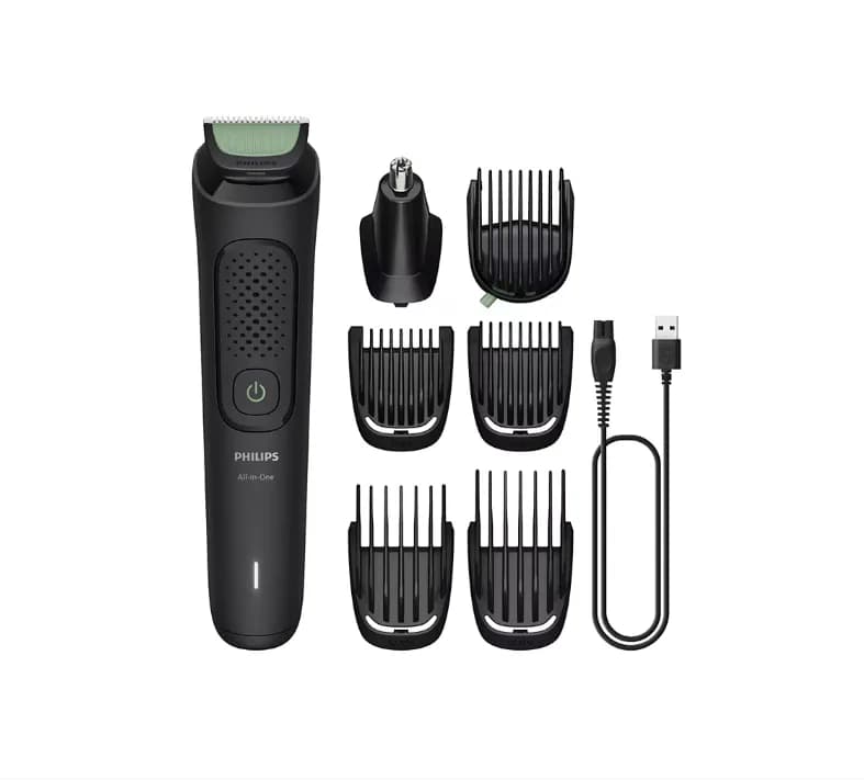 Aparat de tuns multifunctional 7 in 1 PHILIPS Series 3000 MG3930/15, acumulator, autonomie 60 min, negru