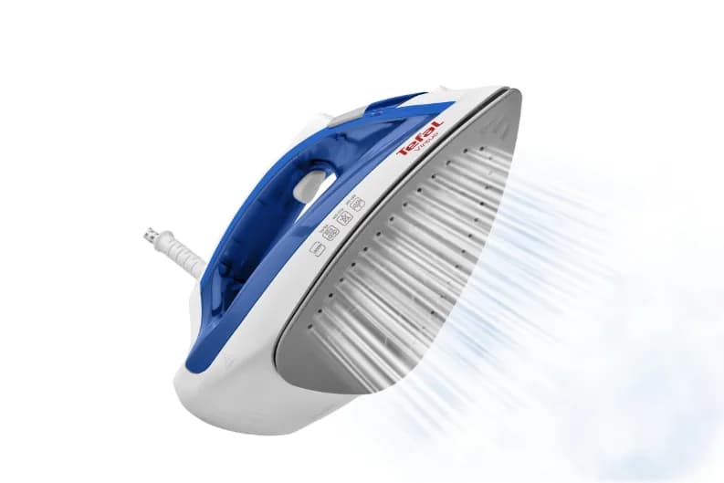 FIER DE CALCAT TEFAL FV1711E0, 1800W, 80G/MIN, nonstick, alb/albastru — miniatură