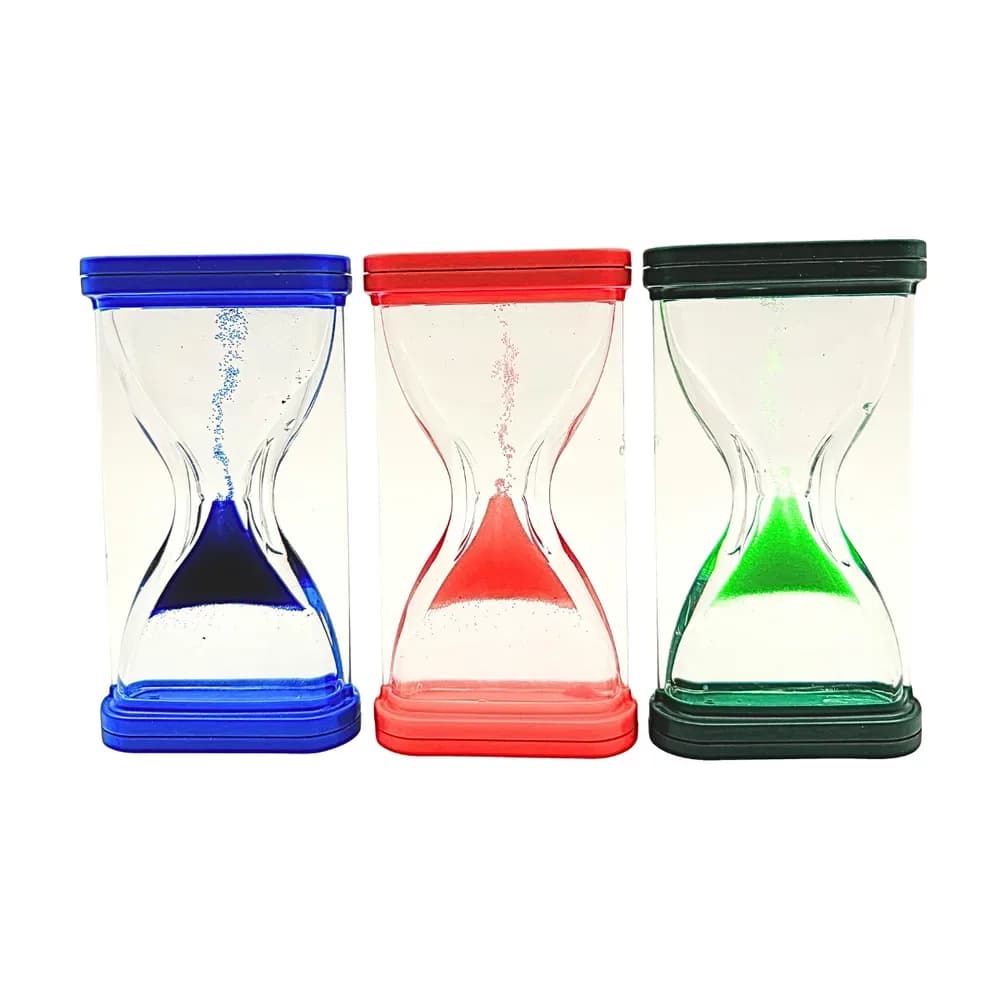 Clepsidre lichide senzoriale cu flux ascendent, set de 3