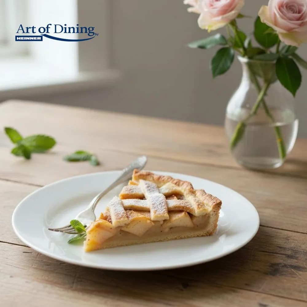 SERVICIU MASA DIN OPAL ALB 19 PIESE, ARIANA, ART OF DINING — miniatură