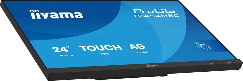 IIYAMA Monitor Touch T2454MSC-B3AG 24" InCell PCAP 10pt touchscreen monitor featuring IPS panel technology, Anti-Glare coating and a flexible stand "T2454MSC-B3AG" — miniatură