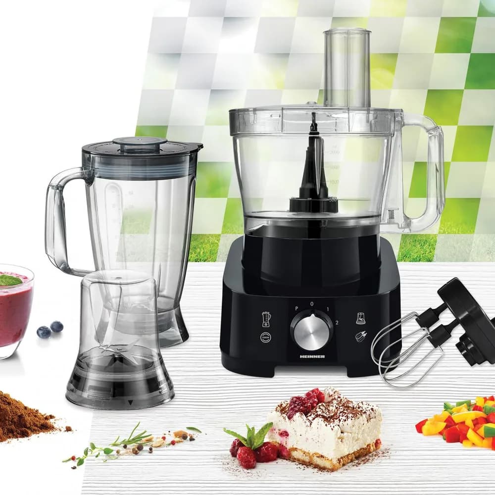 ROBOT DE BUCATARIE HEINNER HFP-1000BK — miniatură
