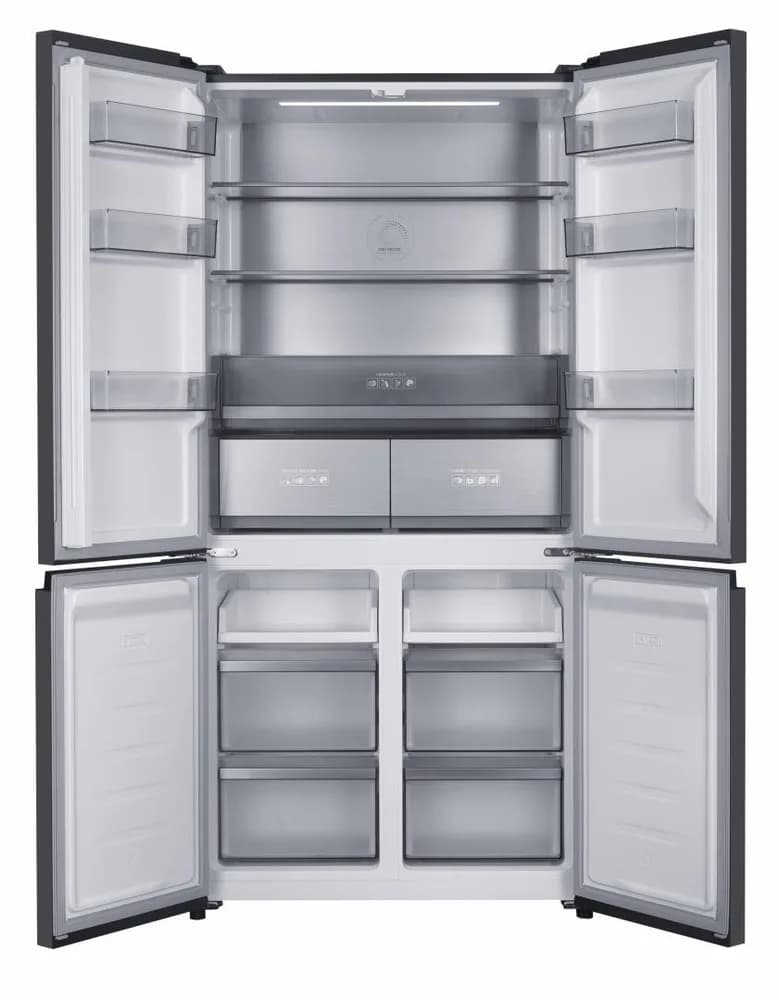 Side by Side HEINNER HSBS-HM505MDSINFDXE++, No Frost, 505 L, Clasa E, Gri antracit texturat — miniatură