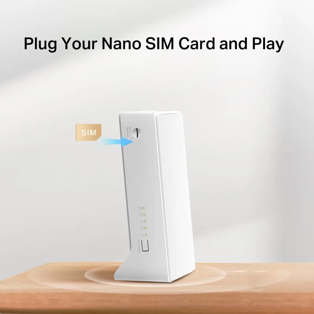 Router wireless MERCUSYS MB110-4G, WIFI 4, Single Band — miniatură