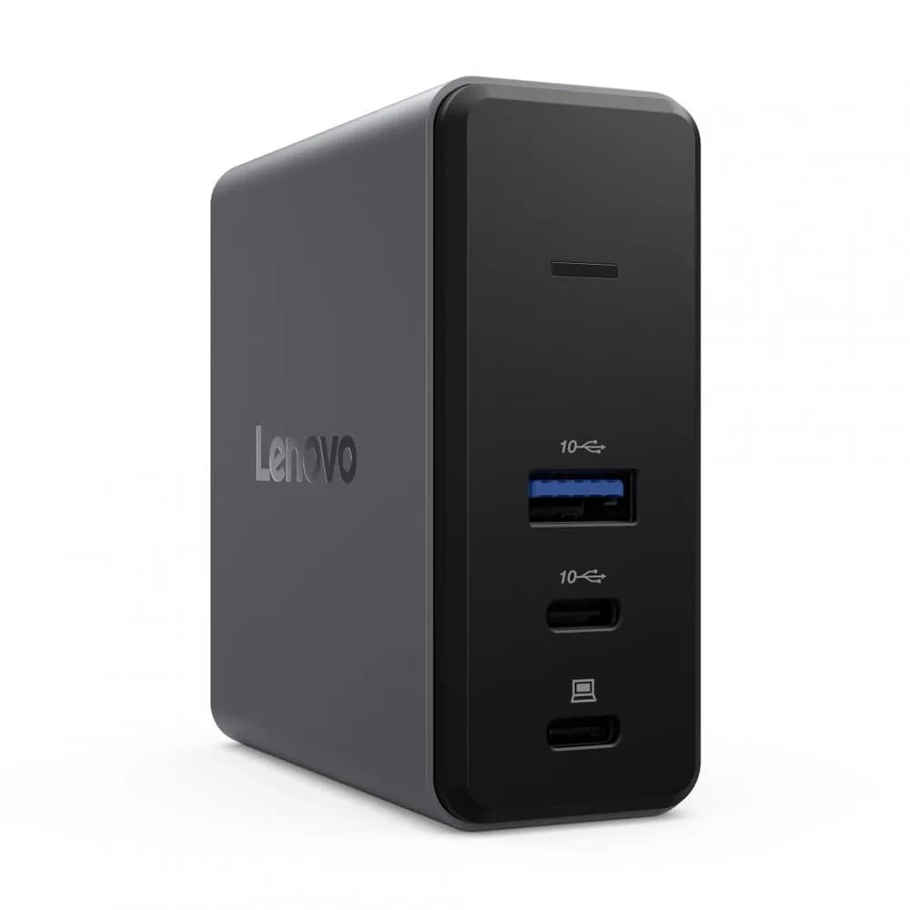 Lenovo X9 Charging GaN Dock Prin cablu USB 3.2 Gen 2 (3.1 Gen 2) Type-C Gri — miniatură