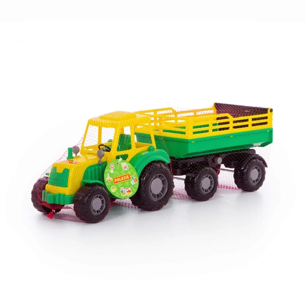 Tractor cu remorca - Altay, 57x17x18 cm, Polesie — miniatură