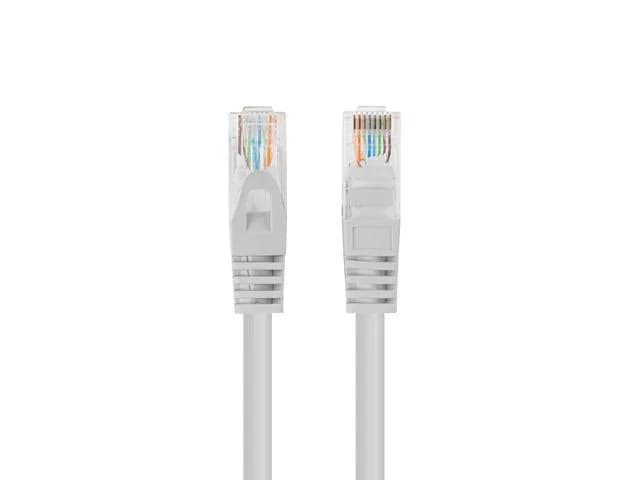 Patch cord Cat.6 UTP 0,25 m gri, Fluke Passed