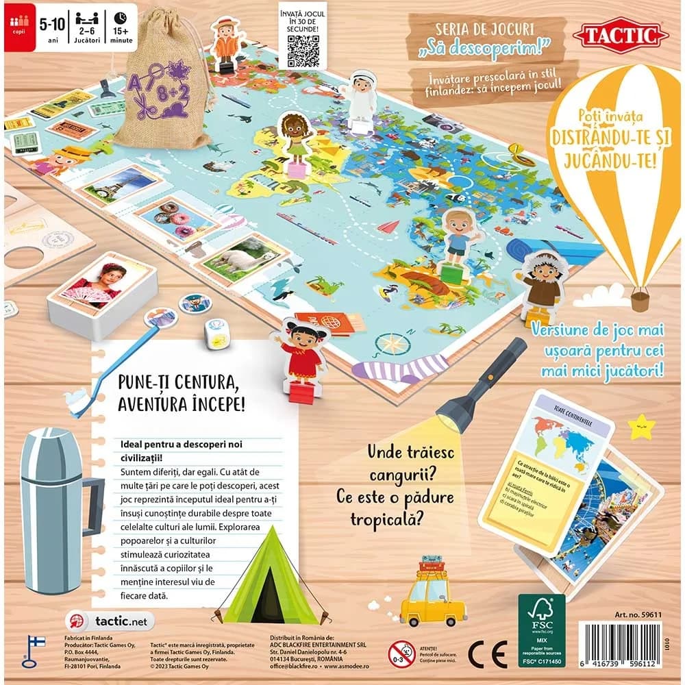 Joc educativ - Copiii din intreaga lume, Tactic - BLACKFIRE — miniatură