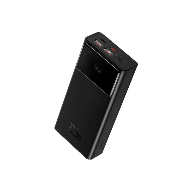 POWER BANK Baseus Star-Lord Digital Display, 30000mAh, 22.5W, 2 x USB; 1 x USB Type-C, digital display pt. status baterie, total 3A, negru "PPXJ080101" - 6932172620714 — miniatură