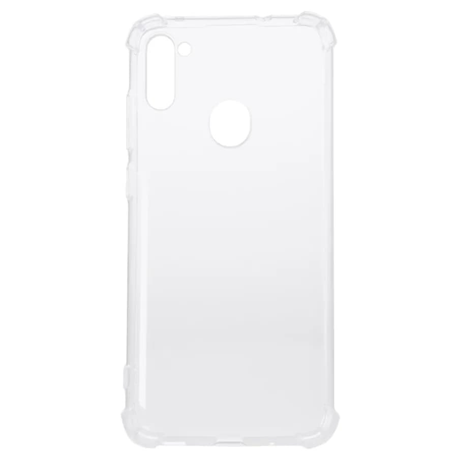 Husa Samsung Galaxy M11 Spacer, transparenta, grosime 1.5mm, protectie suplimentara antisoc la colturi, material flexibil TPU "SPPC-SM-GX-M11-CLR" — miniatură