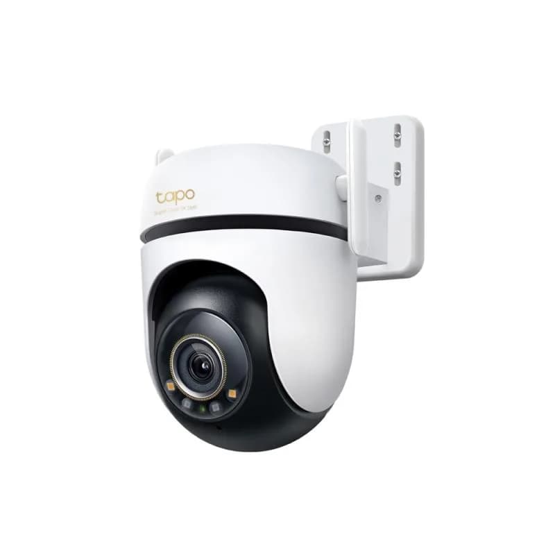 Outdoor Pan/Tilt Security Wi-Fi Camera SPEC: 3K 5MP (2880x1620), 2.4 GHz, 2 × External Antennas, 1 × Ethernet Port, Horizontal 360º FEATURE: Pan/Tilt, Starlight Color Night Vision, Smart AI Detection and Notifications (motion, people, pets, cars), Sound and Light Alarm, Remote Control, Two-Way