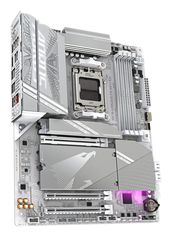 X870 AORUS ELITE WIFI7 ICE "X870 AORUS ELITE WIFI7 ICE" — miniatură