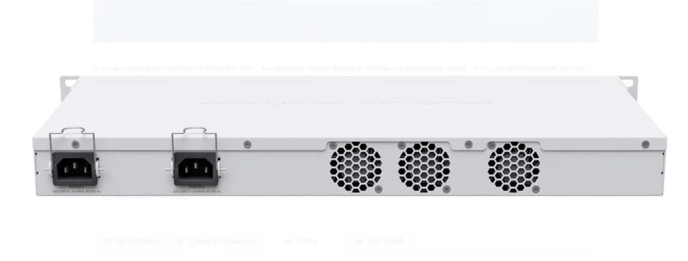 MIKROTIK, 24 Port QSFP+ 2 SFP L3 Managed Switch, CRS326-24S+2Q+RM, Procesor:650 MHz, 64 mb RAM, 16 mb Flash, Dimensiuni: 443 x 200 x 44 mm, interfata: 24 x 10Gpbs SFP+, 2 x 40Gpbs QSFP+, 1 x 10/100, 1 x USB, IP20, consum maxim 69w, 3 ventilatoare. — miniatură