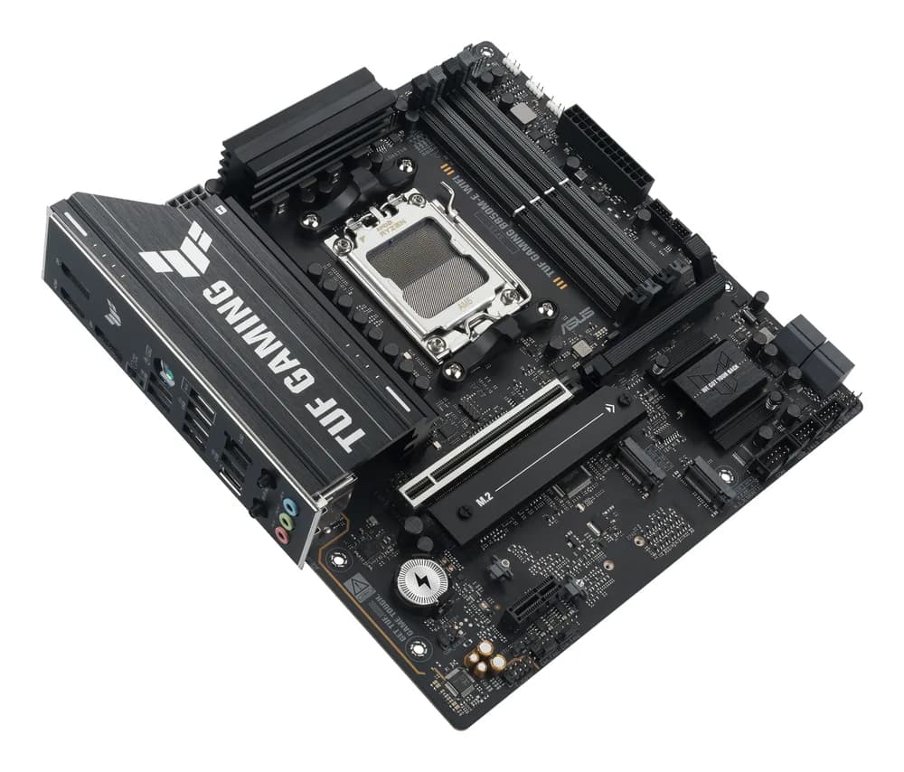 Placa de baza Asus TUF GAMING B850M-E WIFI, AM5, DDR5, BT 5.3, ATX "TUF GAMING B850M-E WIFI" — miniatură