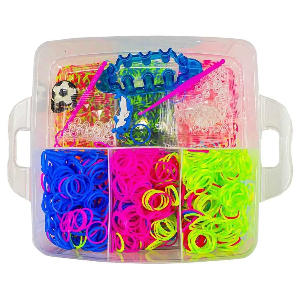 Set creativ elastice, 3500 piese/cutie — miniatură