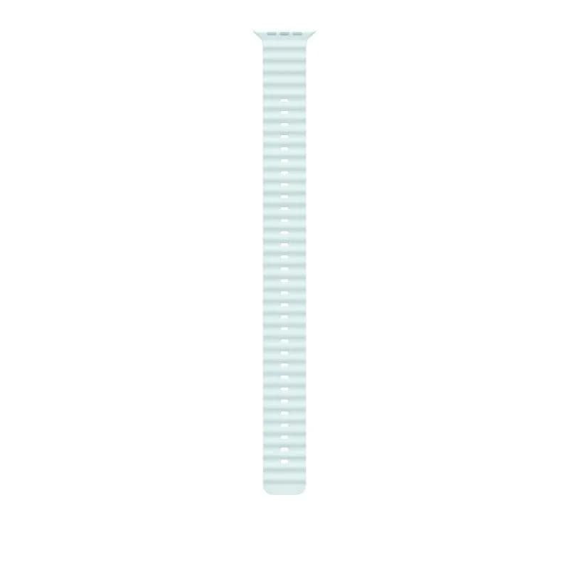 Curea pentru Apple Watch 49mm Ice Blue Ocean Band Extension - Black Titanium Finish