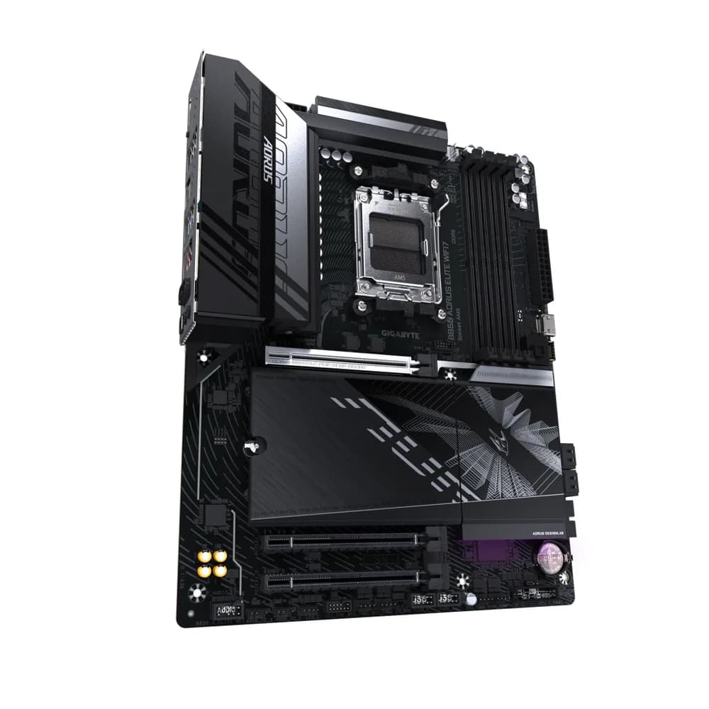 Placa de baza Gigabyte B850 AORUS ELITE WIFI7, Socket AM5, DDR5, ATX — miniatură