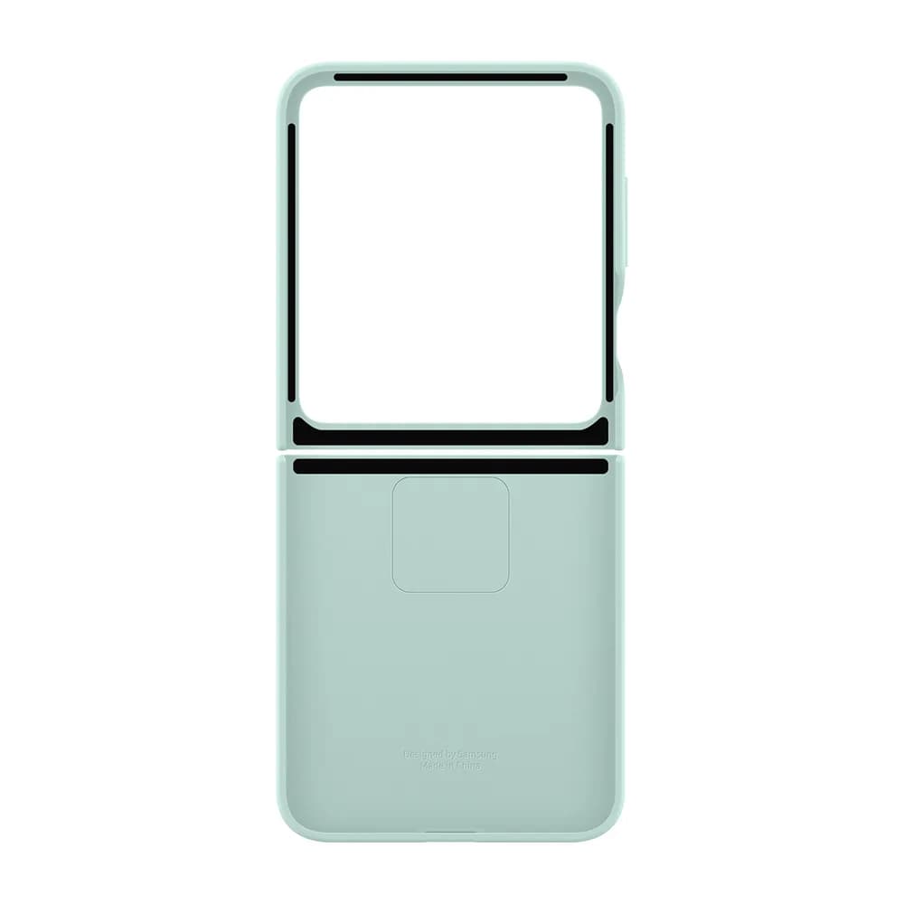 Capac protectie spate Silicone Case Galaxy Z Flip 6 Verde Mint "EF-PF741TMEGWW" — miniatură