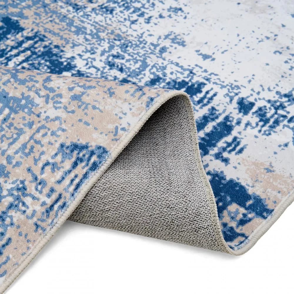 Covor printat, CARO 160x230 cm, lavabil cu spate antialunecare, inaltime fir 3mm — miniatură