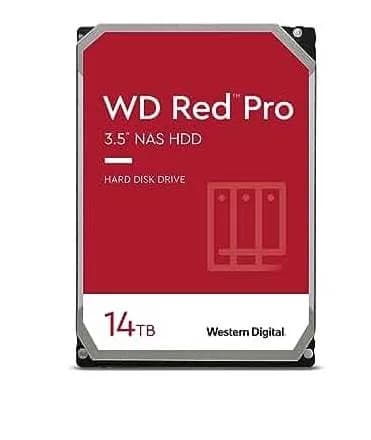 HDD WD SATA 14TB 6GB/S 512MB/RED PRO WD142KFGX WDC "WD142KFGX"