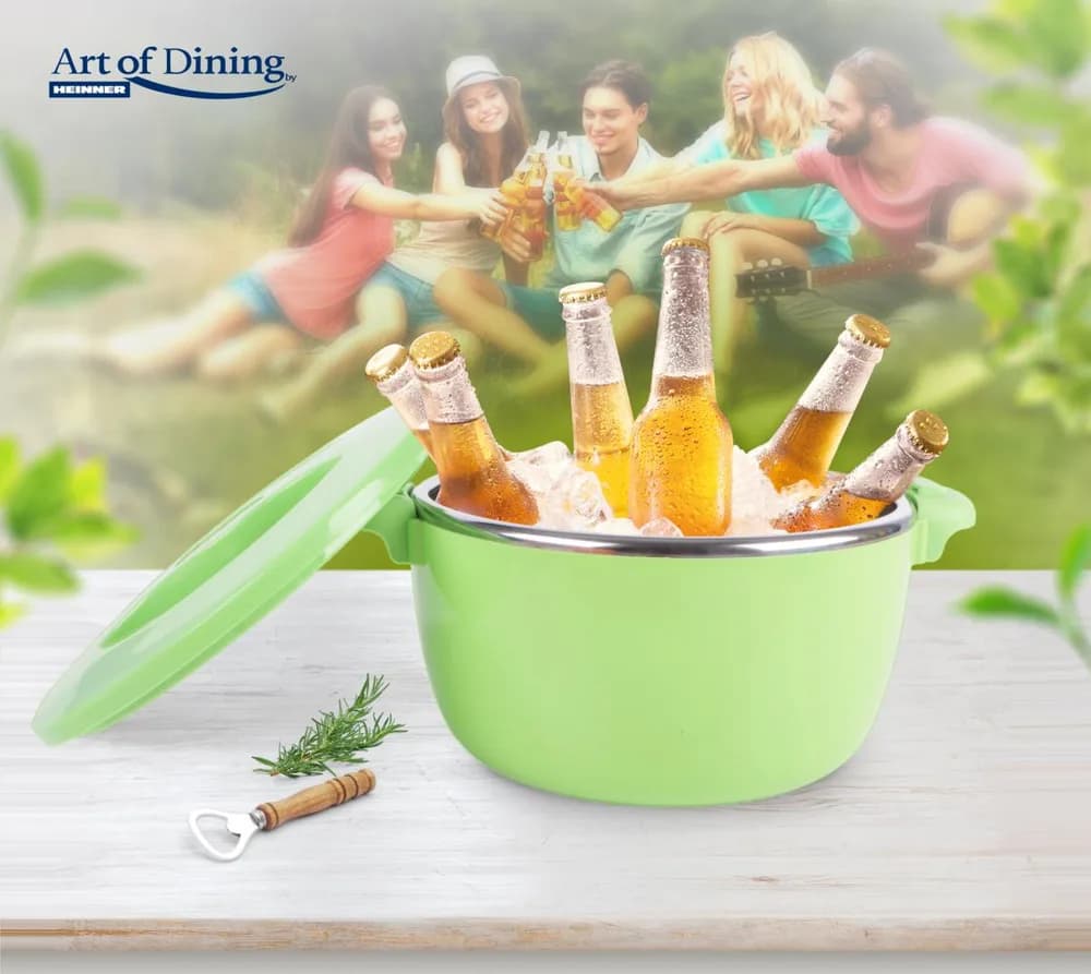 CASEROLA TERMICA 6L, NOVA, VERDE, ART OF DINING — miniatură