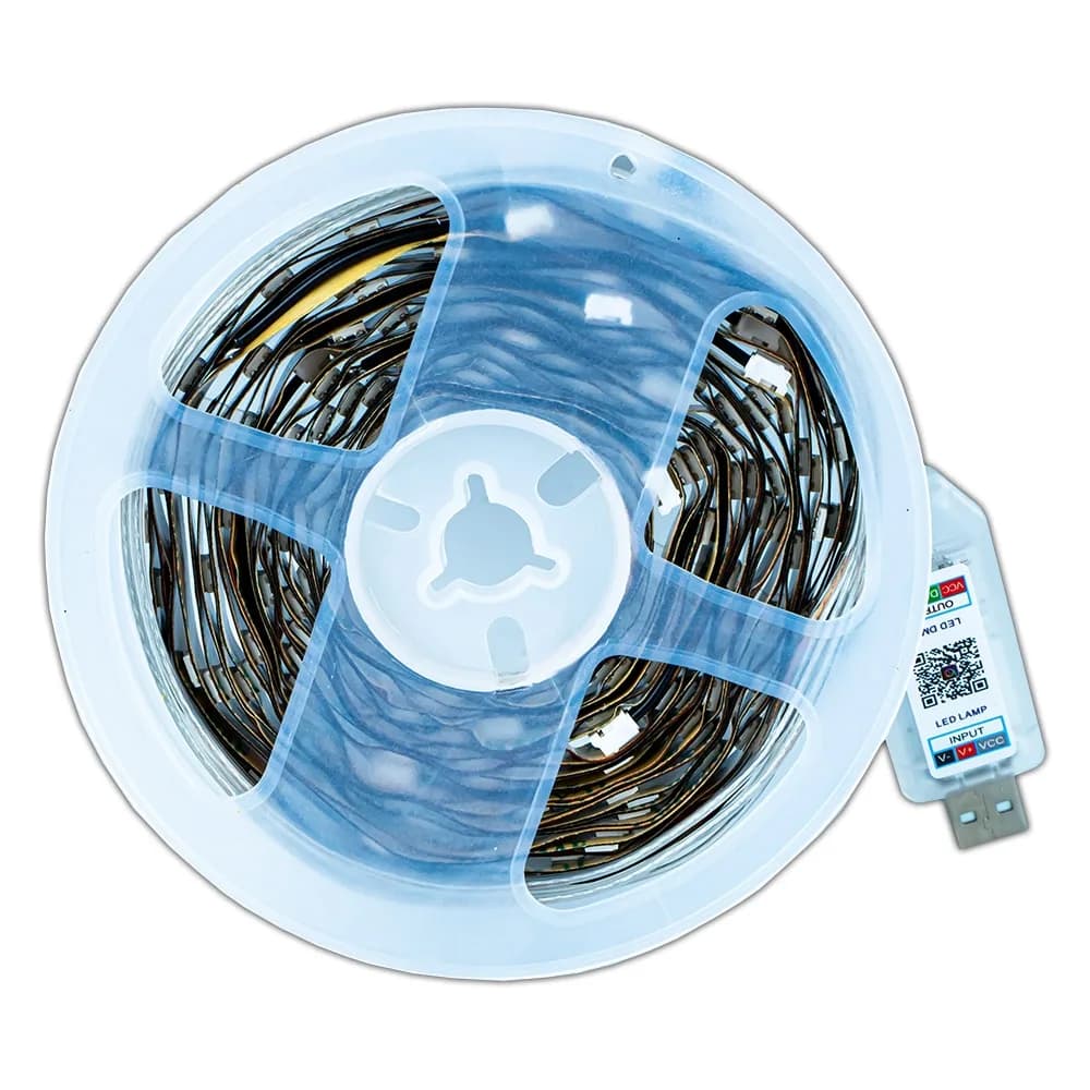 Banda led cu telecomanda si bluetooth — miniatură