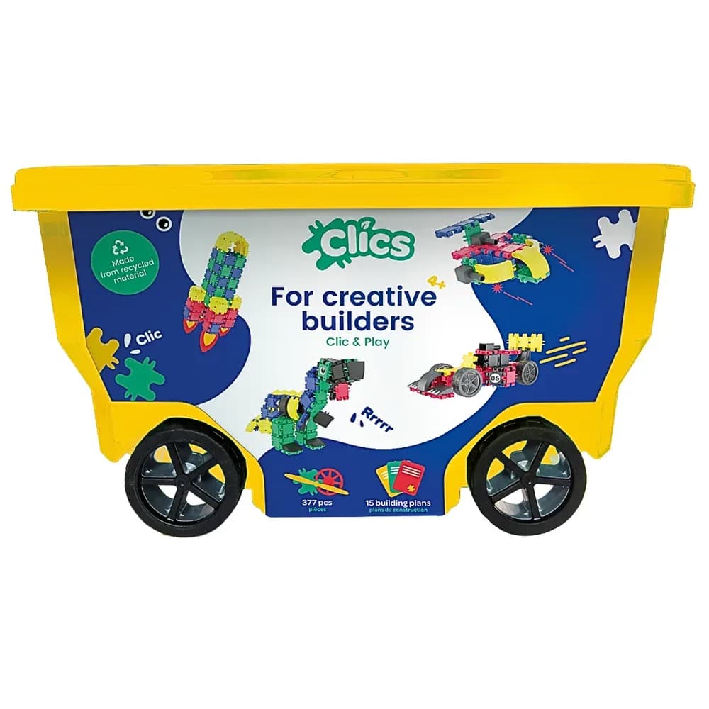 Clics Rollerbox 377 Piese + 15 Planuri — miniatură