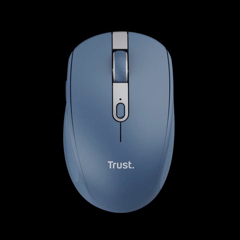 Mouse Wireless Trust Ozaa, 3200 DPI, Albastru — miniatură