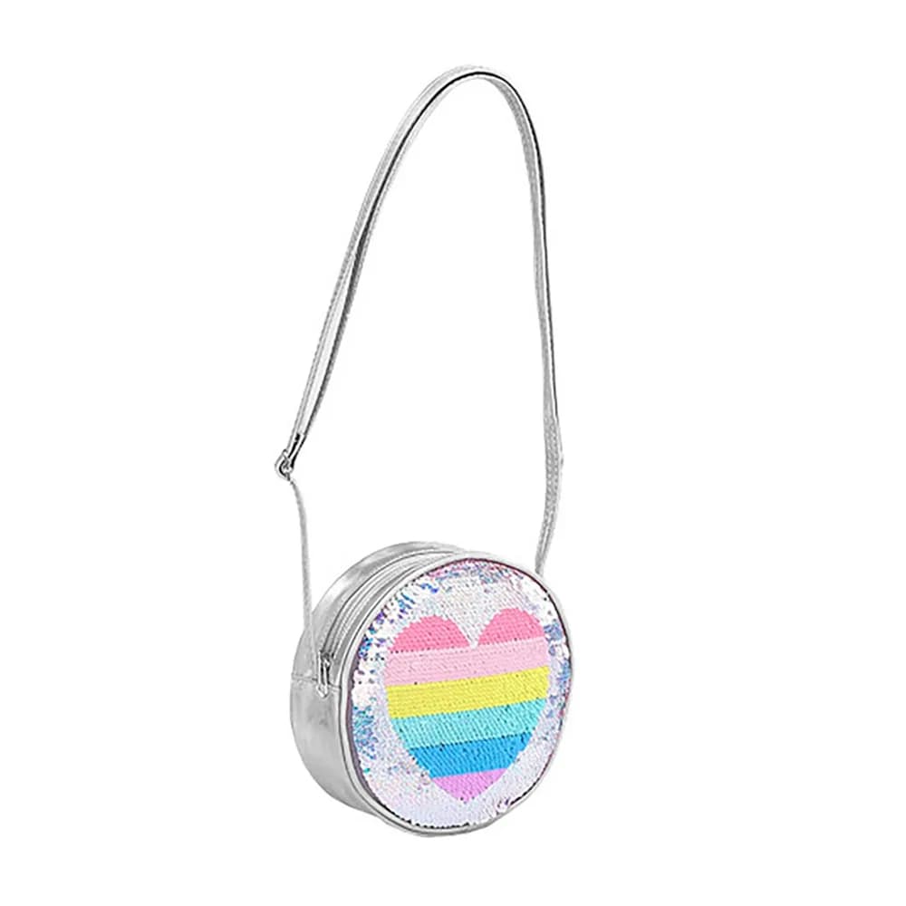 Gentuta cu paiete HEART, 16x16x5 cm - S-COOL — miniatură