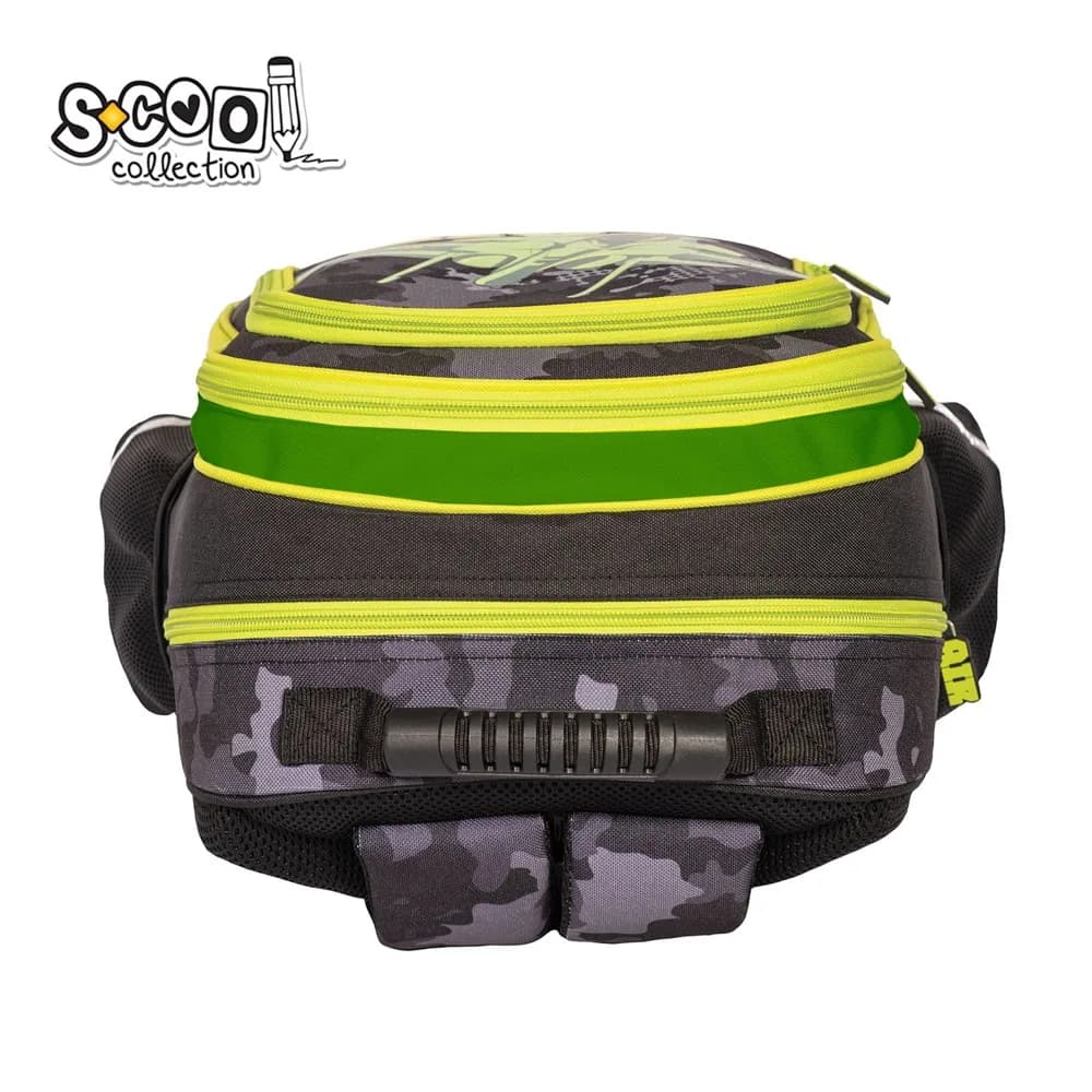 Ghiozdan ergonomic, 40.5x29x13.5 cm, AIR FORCE - S-COOL — miniatură