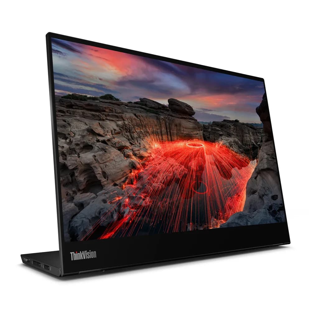 Monitor LED ThinkVision M14t G2 14" 2240 x 1400 16:10 4/6ms 60Hz Negru "63FDUAT6WL" — miniatură