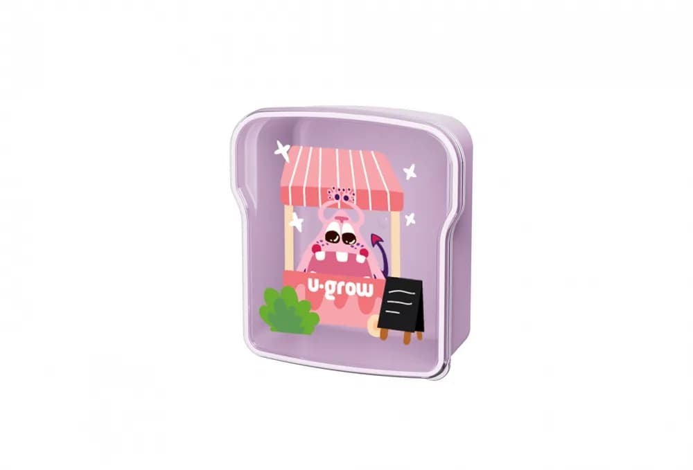 Set 3 caserole multicolore U-Grow, 3 x 300ml — miniatură