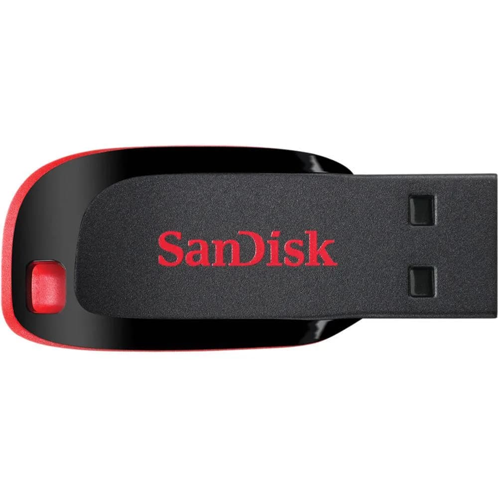 Memorie USB SANDISK Cruzer Blade 16 GB, USB 2.0, Negru — miniatură