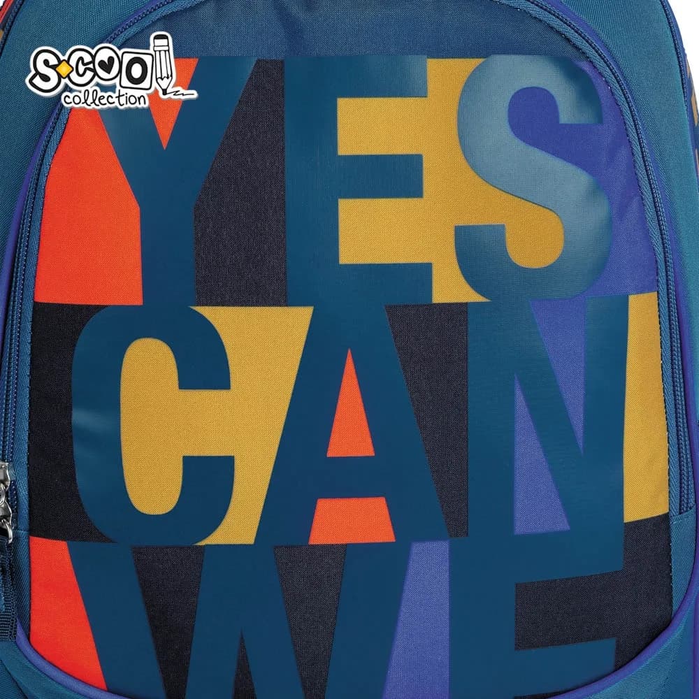 Ghiozdan anatomic light, 41x28x17 cm, YES WE CAN - S-COOL — miniatură