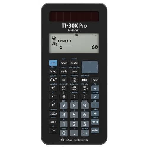 CALCULATOR de BIROU Texas Instruments TI-30X PRO MathPrint, advanced scientific calculator "30XPROMP/TBL/2E7"