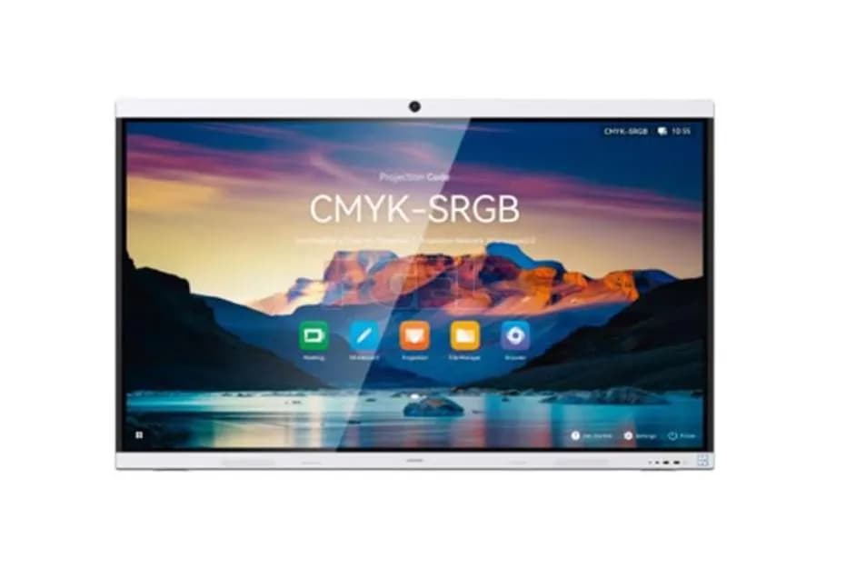 Display interactiv HUAWEI IdeaHub B3, 65", UHD, 350nit, IPS, contrast 1200:1, haze 3-8%, Harmony OS 2.1.0 (cea mai recenta), CPU A73*8, 8GB RAM, 64GB storage, Mali G52 MP6, web browser, adnotare pe orice sursa, WiFi 6, BT available, NFC supported, 2xHDMI, 1xUSB-C, 3xUSB-A3.0 (2 fata, 1 spate) — miniatură
