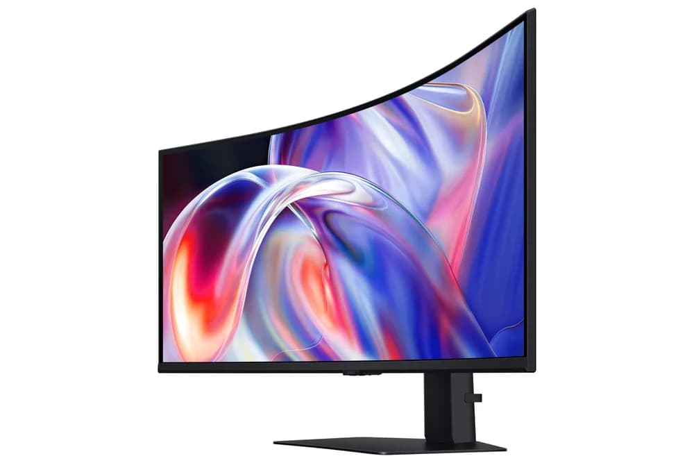 Monitor Samsung 40" LS40H850TAUXEN, Curvature: 1000R, Diagonal (inch): 40, Diagonal (cm): 101, Aspect ratio: 21:9, Panel: VA, Resolution: 5120x2160, Refresh Rate: 144Hz, Response time GtG: 4ms, Brightness (max): 350 cd/m², Contrast (static) : 3000:1, Viewing angle: 178/178, Colours: 1.07B, Speakers — miniatură