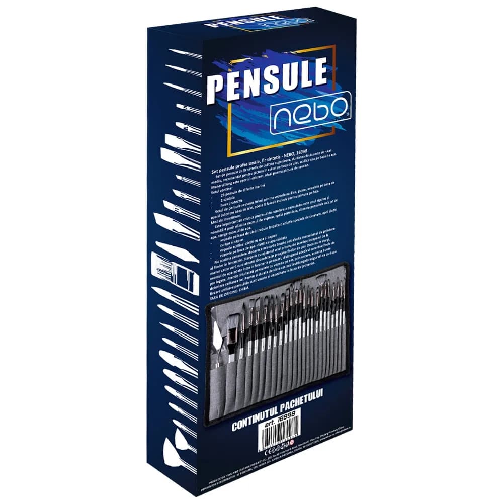 Set pensule profesionale - NEBO — miniatură