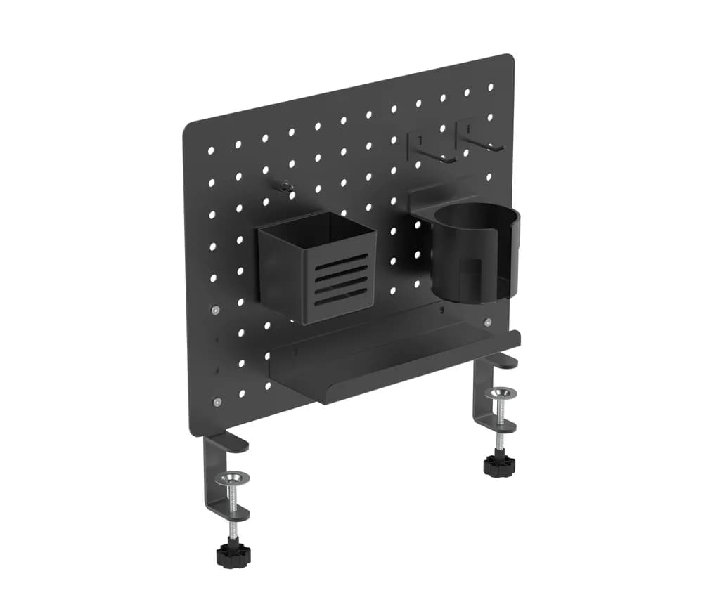 Organizator Birou Multifuncțional, Blackmount SETC5BK, otel, negru