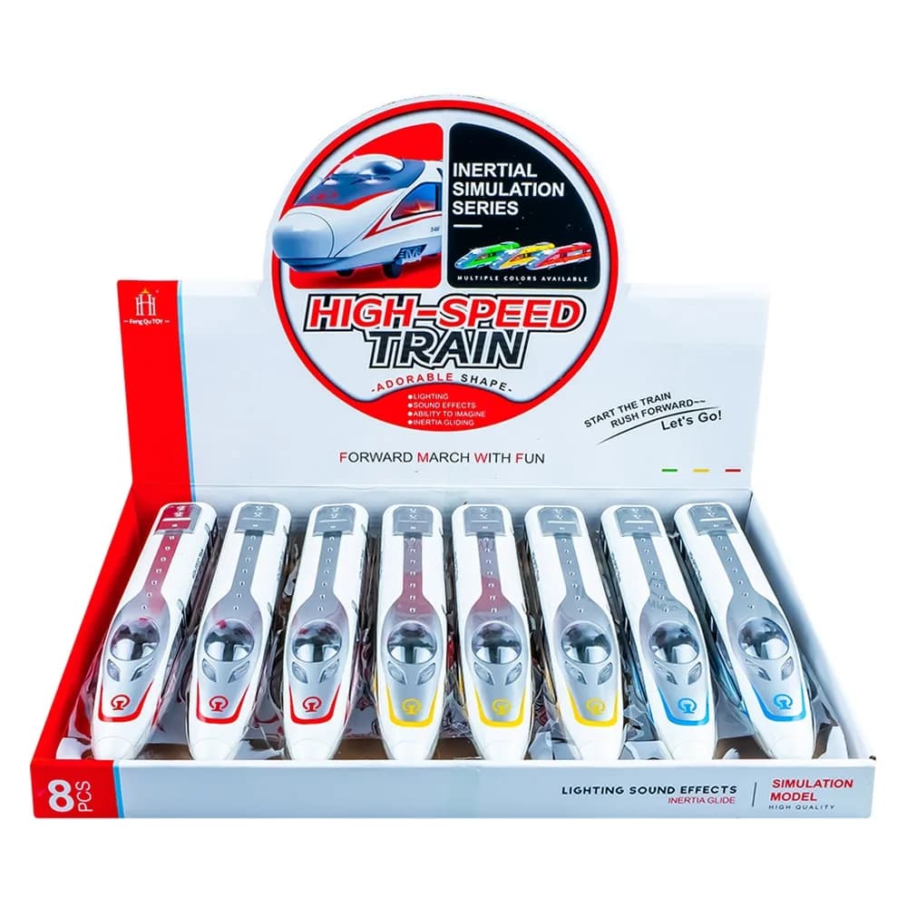 Trenulete cu frictiune, 8 buc/set — miniatură