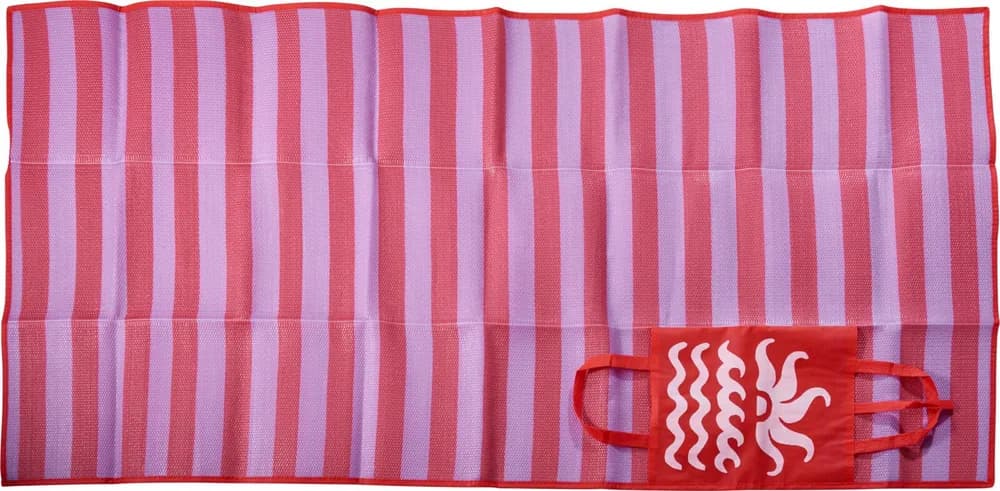 ROGOJINA DE PLAJA 180x90 CM, ROZ — miniatură