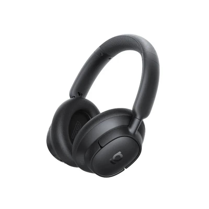 CASTI Baseus Bowie Bass BH1 NC Wireless Noise Cancelling, over ear, 40mm Dynamic Drivers, autonomie 80 ore, microfon pe casca, conectare prin Bluetooth 6.0, negru "A0203703" - 6932172696993