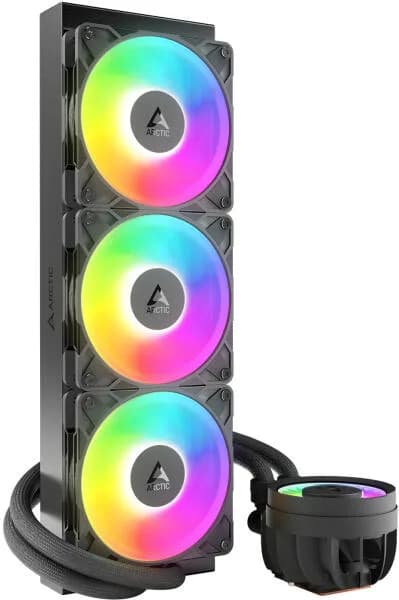 COOLER Arctic "Liquid Freezer III Pro 360 A-RGB", skt. LGA1851, LGA 1700, AM4, AM5, racire cu lichid, 3 x 120mm, 600 - 3000 RPM, negru "ACFRE00184A"