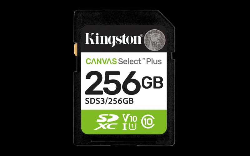 Card de memorie Kingston Canvas Select Plus Gen3 SDXC, 64 GB, Clasa 10